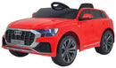 Macchina Elettrica per Bambini 12V Mp4 con Licenza Audi Q8 Rossa