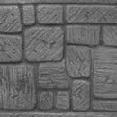 Fioriera da Giardino 100x27x29 cm in Cemento Granulato di Marmo Presolana Grande Grigio