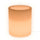 Vaso Luminoso da Esterno 35x42 cm In Polietilene Rose Led Bianco Caldo