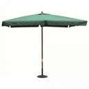 Ombrellone da Giardino 3x3 m Palo Ø48 mm Fantasy in Legno Verde