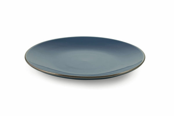 acquista Set 6 Piatti Frutta Ø20,4x2,5 cm in Gres Villa d'Este Home Tivoli Royal Light Blu