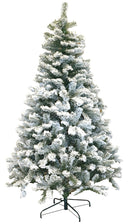 Albero di Natale Artificiale Innevato Morel Pino Verde Altezza 120 cm