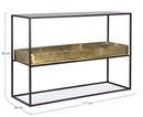 Consolle Fissa 117x40x85h cm con Contenitore Mavila 