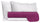 Set Lenzuola Sopra Sotto e Federe in Cotone Fucsia Varie Misure