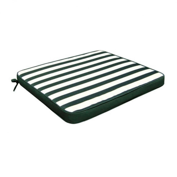 Cuscino Real Seduta 39x39x4 cm in Poliestere Verde sconto