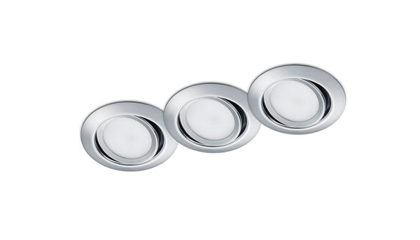 online Illuminazione da Incasso da Interno a LED in Metallo Cromo