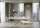 Tavolo Allungabile 160-264x90x80 cm Volantis Evolution Marmo