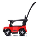 Macchina a Spinta per Bambini con Parasole con Licenza Jeep Rubicon Rossa