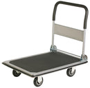 Carrello Pieghevole da Trasporto 300 Kg in Lamiera Tosini Grigio e Nero