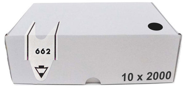 prezzo Confezione da 20000 Tickets per Distributore a Chiocciola 3 Cifre Visel Neri