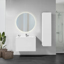Specchio da Bagno Cassiopea con Illuminazione Led Imballo 1 Pezzo Alluminio e Vetro Emuca