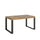 Tavolo Allungabile 160-420x90x77 cm Tecno Premium Quercia Naturale