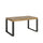Tavolo Allungabile 160-420x90x77 cm Tecno Premium Quercia Naturale