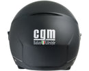 Casco Jet per Scooter Visiera Sagomata CGM Florence 107A Verde Opaco