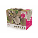 Servizio Piatti 18 Pezzi in Porcellana e Gres Villa d'Este Liberty