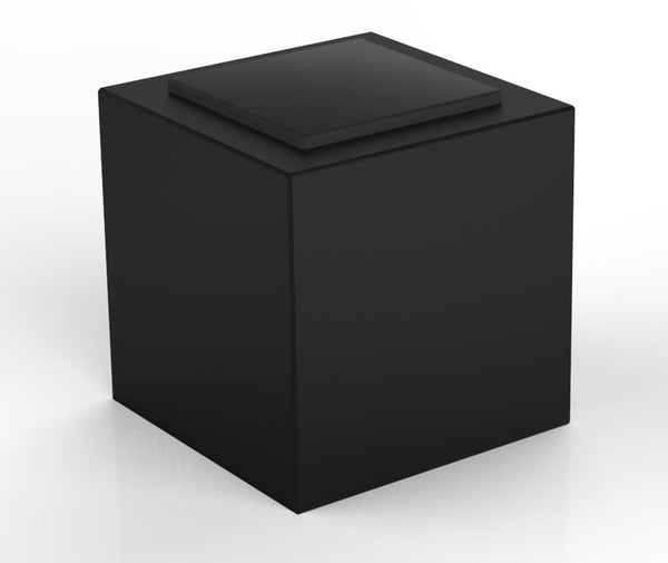 Pouf da Giardino 50x50 cm con Cuscino in Resina Arkema Iris Comfort Dove Gray online