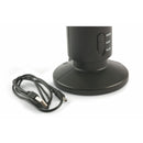 Mini Ventilatore a Torre da Tavolo H33 cm 2,5W Kooper Deskfan Nero