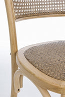 Sedia Carrel Naturale in Legno