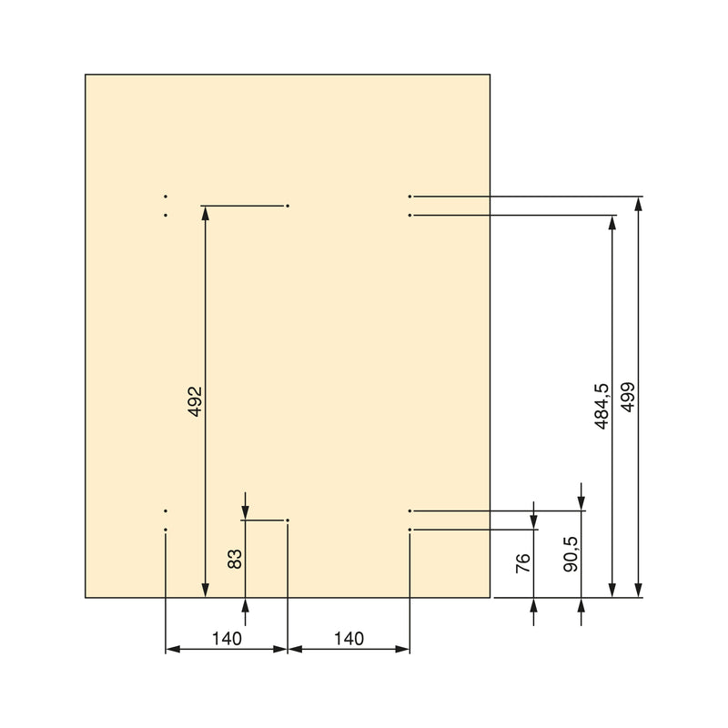 Pattumiera da Cucina ad Estrazione 2x 35 L in Plastica Emuca 