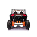 Auto Elettrica per Bambini Mud-Raider UTV MX 24V con Telecomando Arancione      