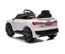 Macchina Elettrica per Bambini 12V Licenza Ufficiale Audi SQ8 E-Tron con Telecomando e Sedile Pelle Bianco