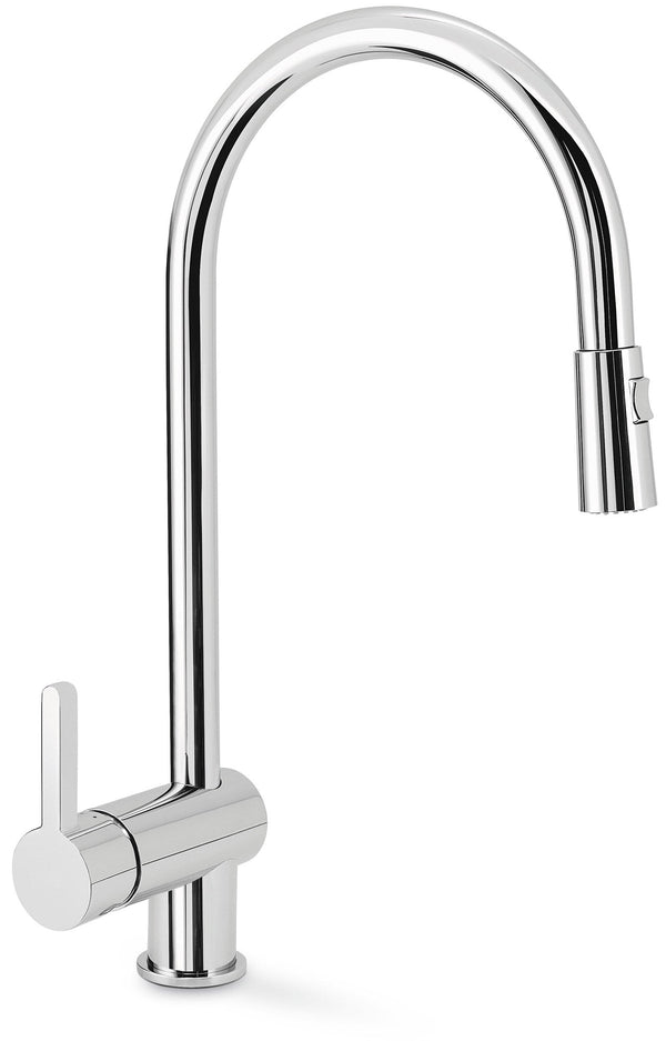 acquista Rubinetto Cucina Miscelatore Monocomando Doccetta Estraibile Apell AP7091CR Cromato