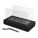 Camino a Bioetanolo da Tavolo 35,4x21,8 cm Flig Cleveland Nero