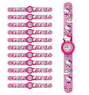 Set 12 Orologi da Polso Bracciale per Bambini Hello Kitty Colorazione Rosa-1