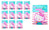 Set 12 Maschere Viso per Bambini Hello Kitty 25 ml Shining Star