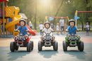 Quad Elettrico per Bambini ATV Safari Gold 24V Telecomando Rosso