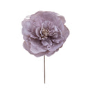 Set 24 Pick Peonia con Glitter 16 cm 