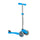 Monopattino a 3 Ruote Doppia Iniezione 3 Altezze Max 50Kg Globber PRIMO Azzurro