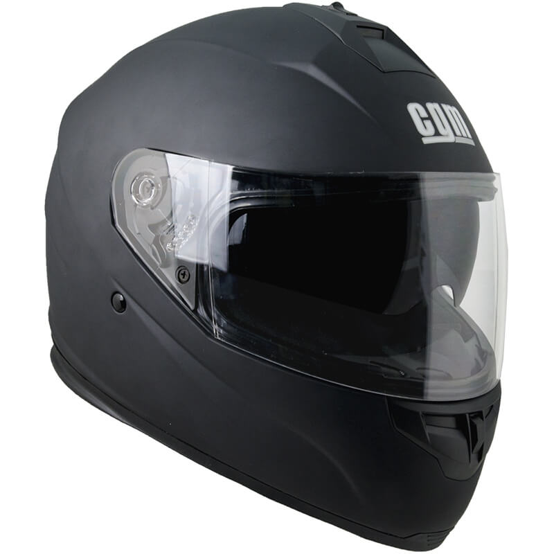 Casco Integrale per Scooter Visiera Lunga CGM Lunar 315A Nero Opaco Varie Misure