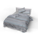 Copripiumino con Federe Stampato Athena Belen Ghiaccio Varie Misure