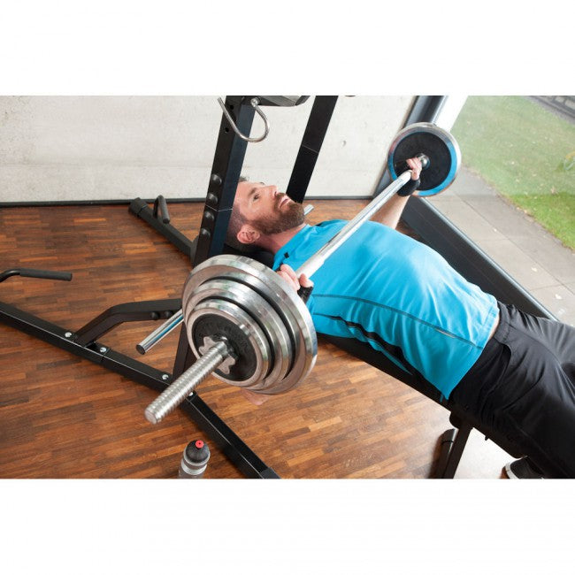 Stazione Pesi Multifunzione 10 Esercizi Kettler HKS Herk con Panca e Supporti