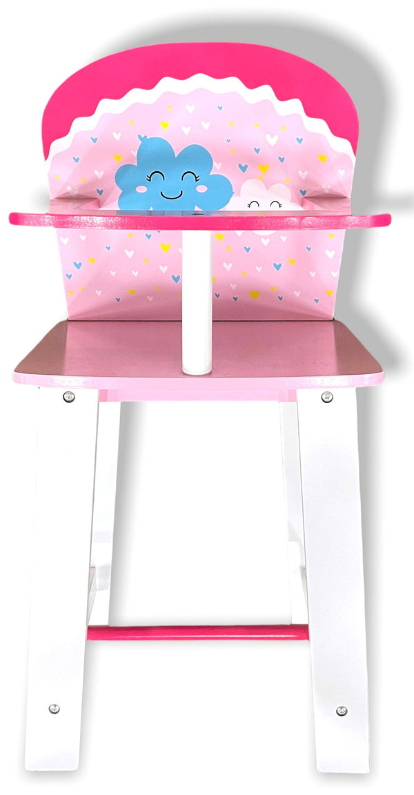 prezzo Seggiolone per Bambola 26x21x54,5 cm in Legno