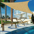 Tenda Vela da Giardino 4x6m in PE Sabbia 