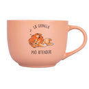 Tazza Ø11,5x9 cm in New Bone China VdE Tivoli 1996 Lazy "la giungla puo attendere"