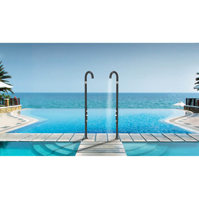 Doccia da Giardino Miscelatore Temporizzato e Lavapiedi Arkema Funny Yin Vari Colori