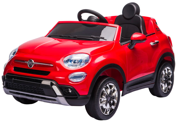Macchina Elettrica per Bambini 12V con Licenza Fiat 500X Rossa online