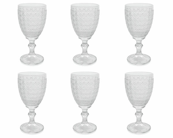 Set 6 Calici in Vetro 235 ml Villa d'Este Home Tivoli Strand sconto