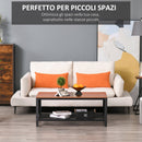Divano Letto Singolo 2 Posti 213x112x83 cm in Tessuto Beige