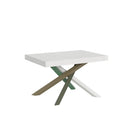 Tavolo Allungabile 130-390x90x77 cm Volantis Bianco Frassino