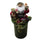 Pupazzo Babbo Natale H80 cm con Luci e Movimento Rosso