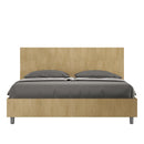 Letto Matrimoniale Testata Dritta New Egos Quercia Varie Misure