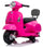 Piaggio Mini Vespa GTS Elettrica 6V per Bambini Rosa