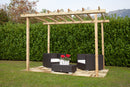 Pergola Autoportante 240x240 cm in Legno