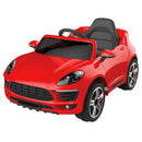 Macchina Elettrica per Bambini 12V Kidfun Suv Sportivo Rosso