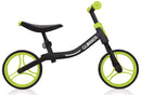 Bicicletta Pedagogica per Bambini 10" Senza Pedali Globber Go Bike Nero e Verde