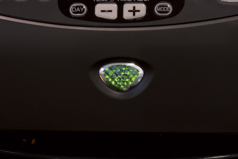 Stufa Elettrica a Combustibile Liquido Portatile 4650W Ventilata Karlsen Inverter 7747 Grigia